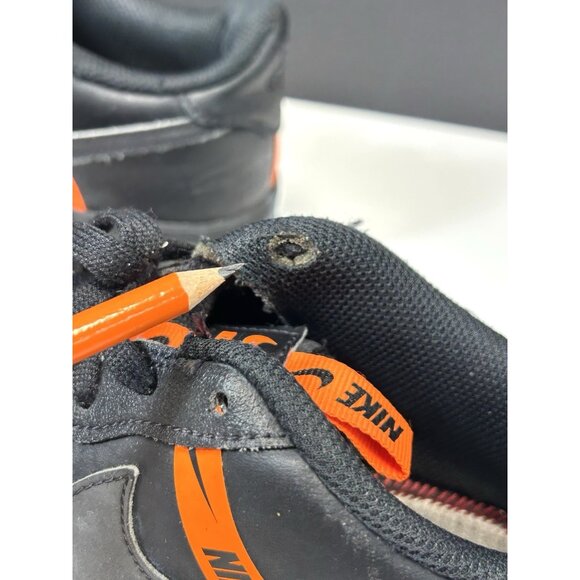 Nike Air Force 1 Low LV8 KSA CT4683-001 Kids US 7Y Shoes Black Leather Sneakers - Picture 5 of 16